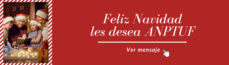 Feliz navidad les desea ANPTUF