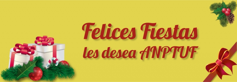 Feliz Navidad les desea ANPTUF